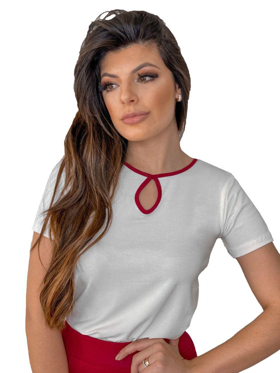 modelo blusa malha