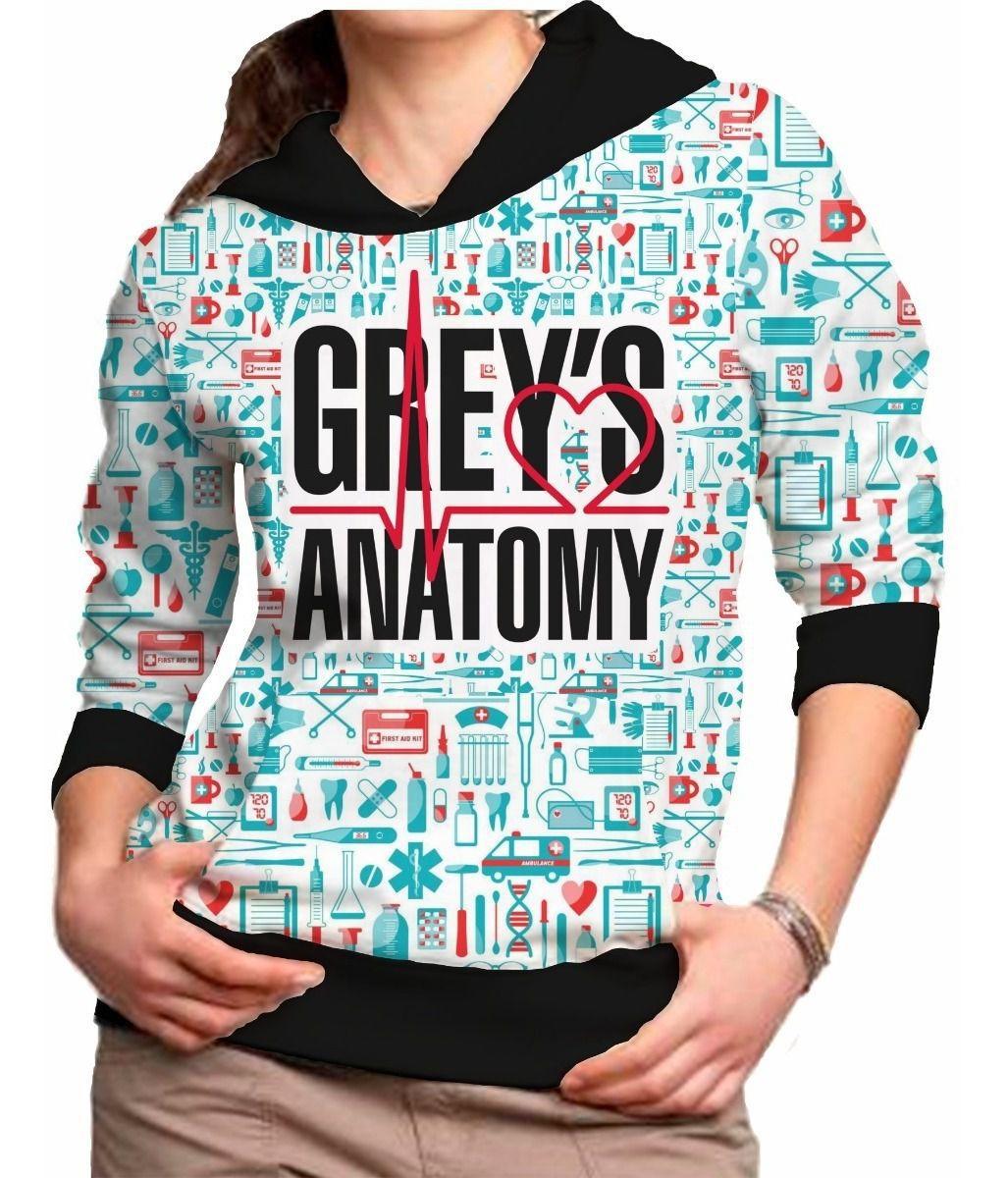 Moletom greys anatomy elogie meu best sale cerebro