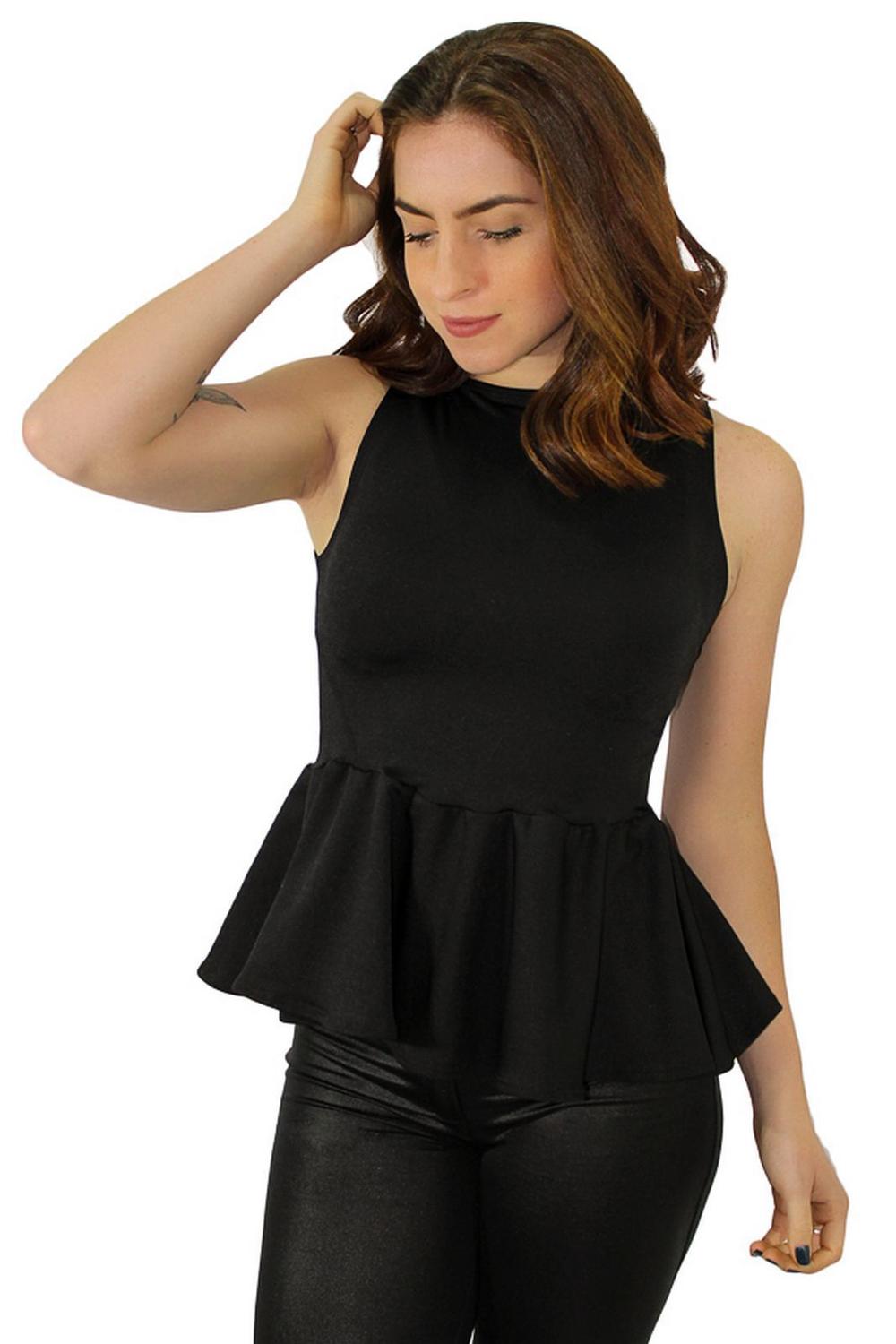 blusa peplum