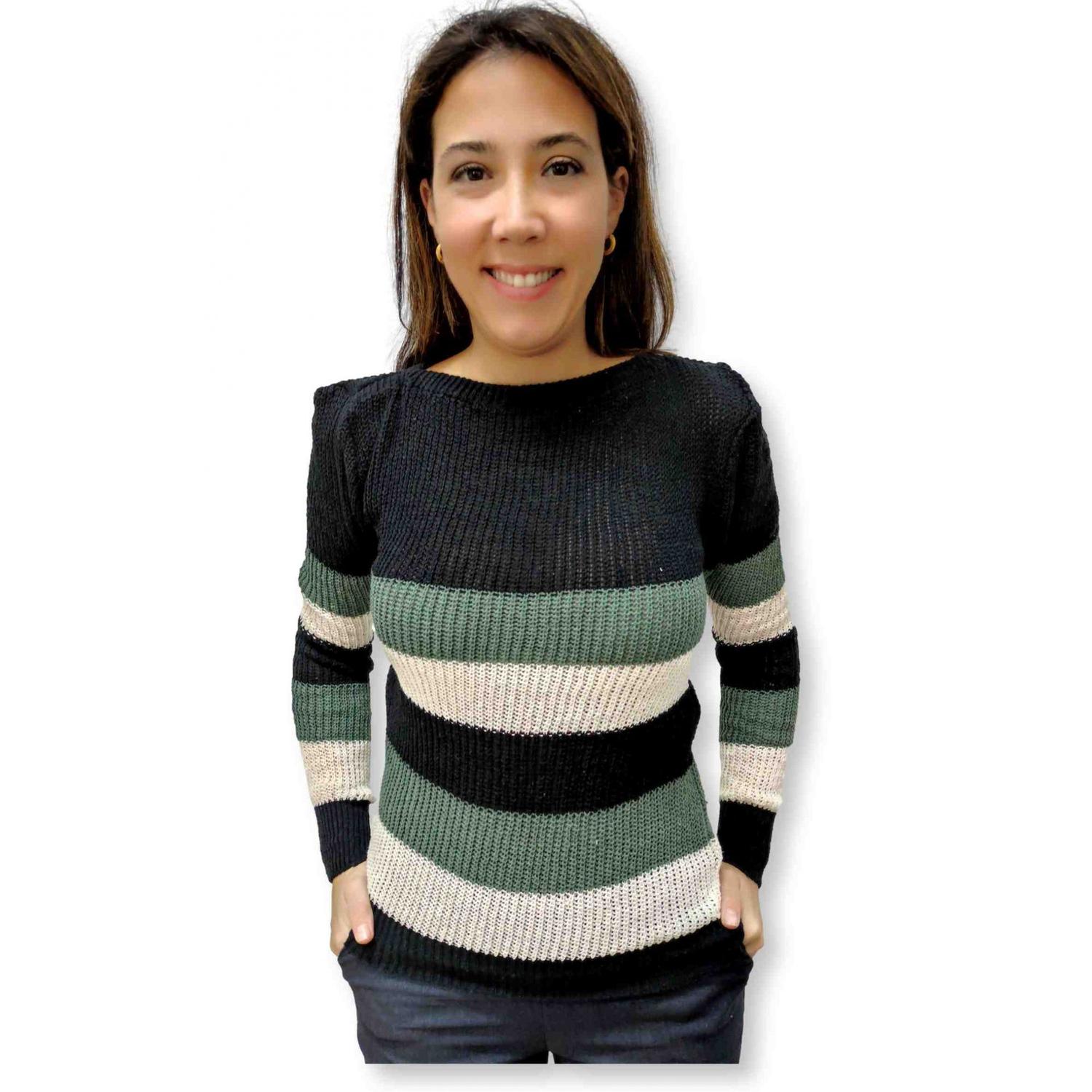 blusa de frio de manga