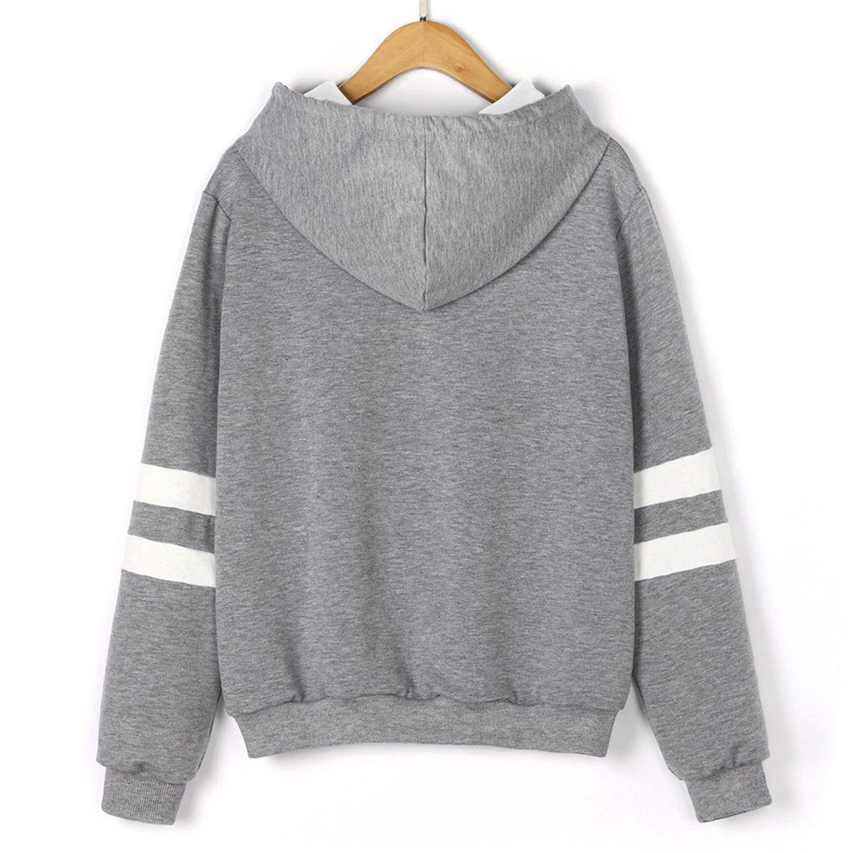 blusa frio moletom feminina