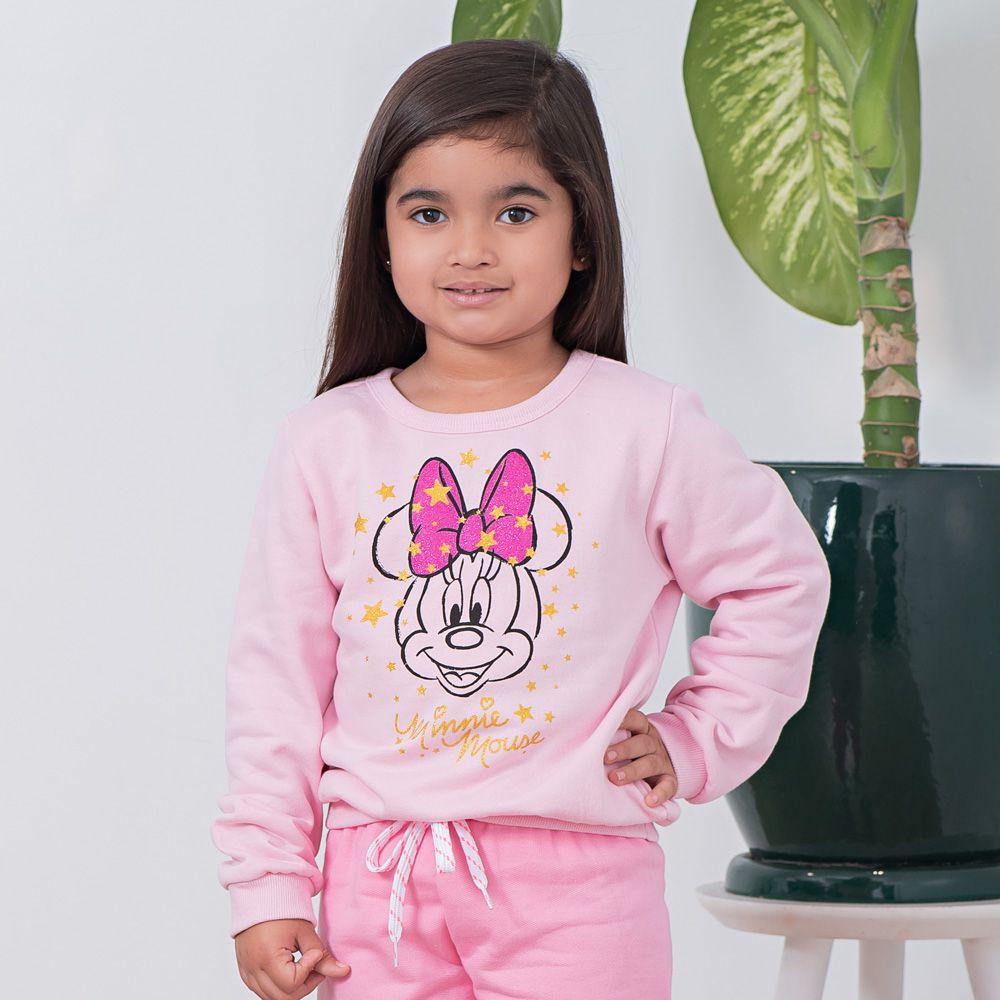 blusa minnie rosa