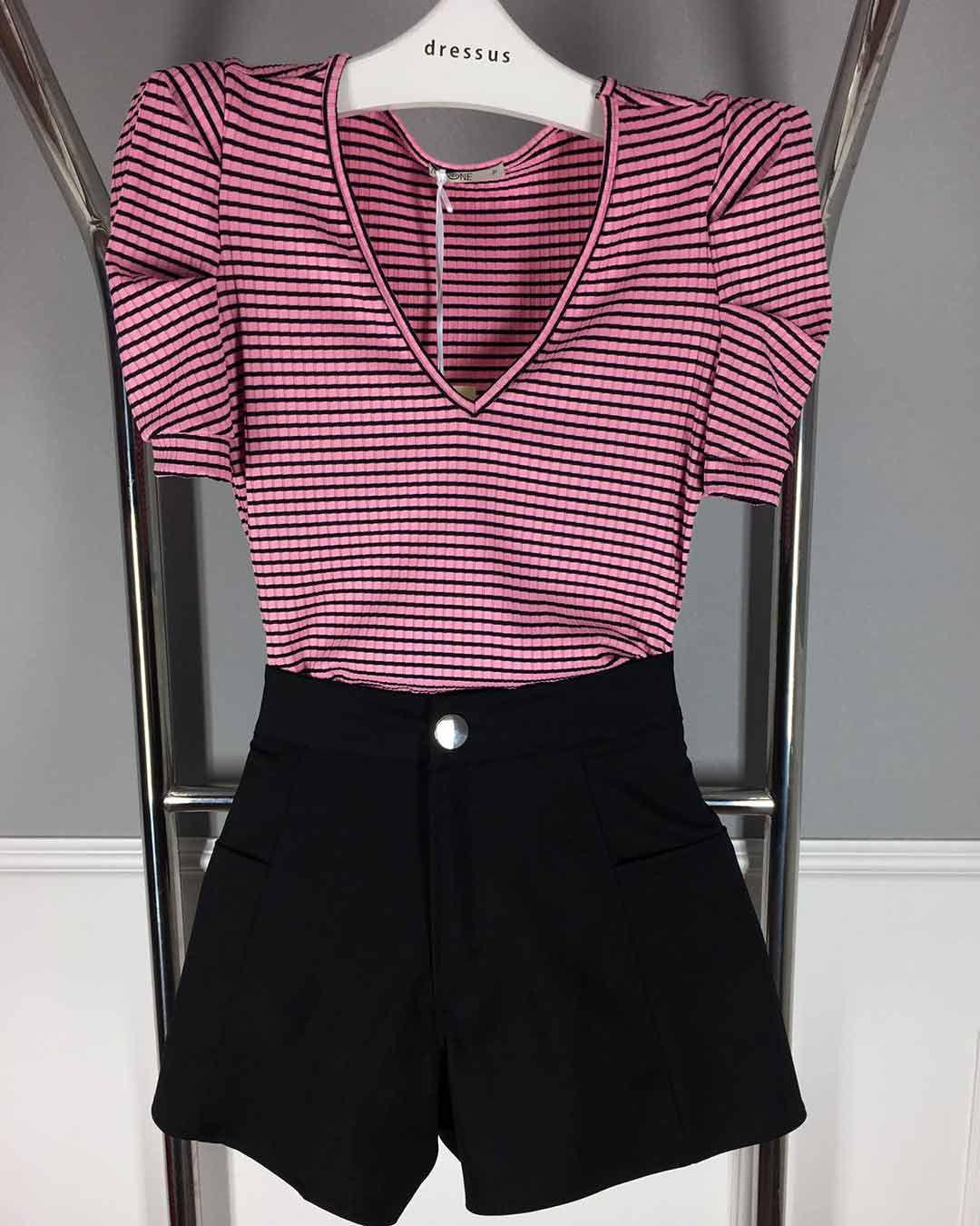 blusa manga princesa listrada
