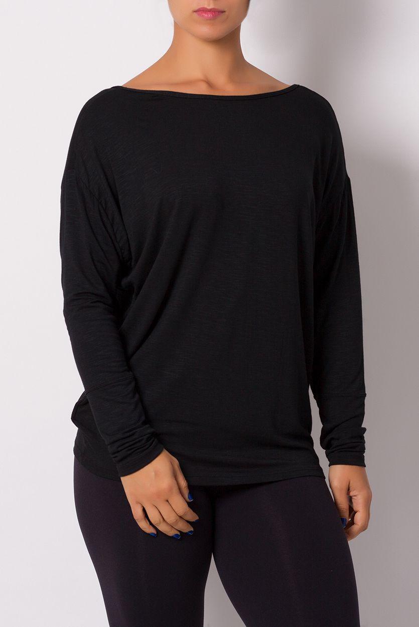 blusa com tiras nas costas