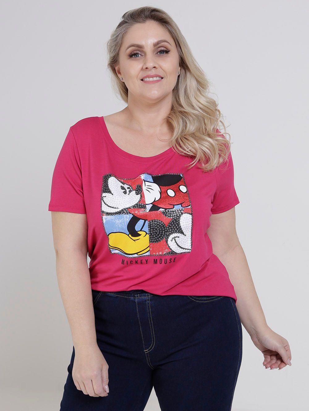 blusa rosa curta