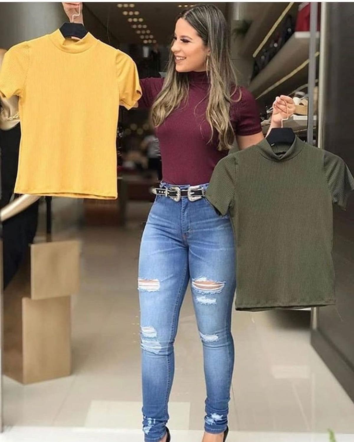 pull and bear camisetas mujer