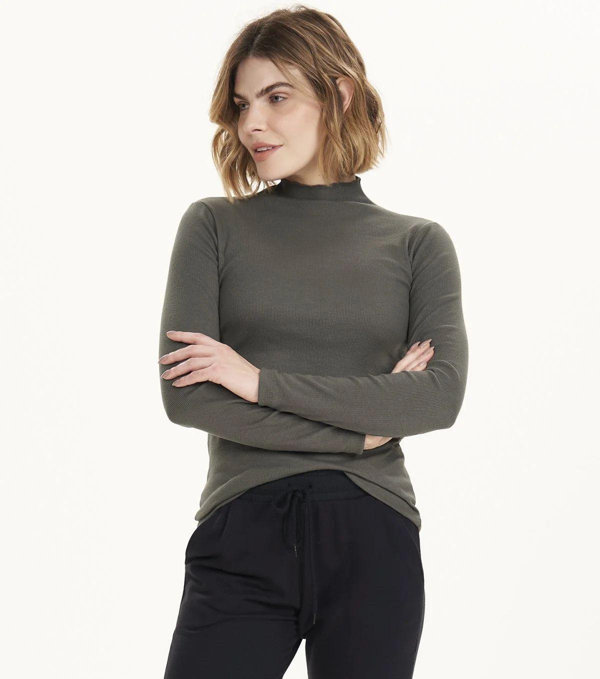 gola alta verde