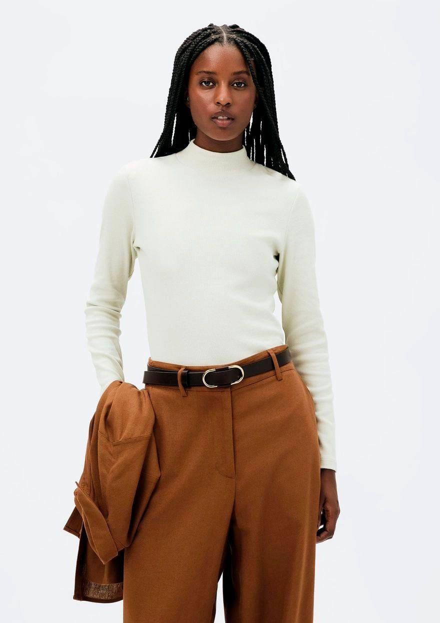 Blusa Gola Alta Blusas Femininas Hering 2019 Blusas Hering