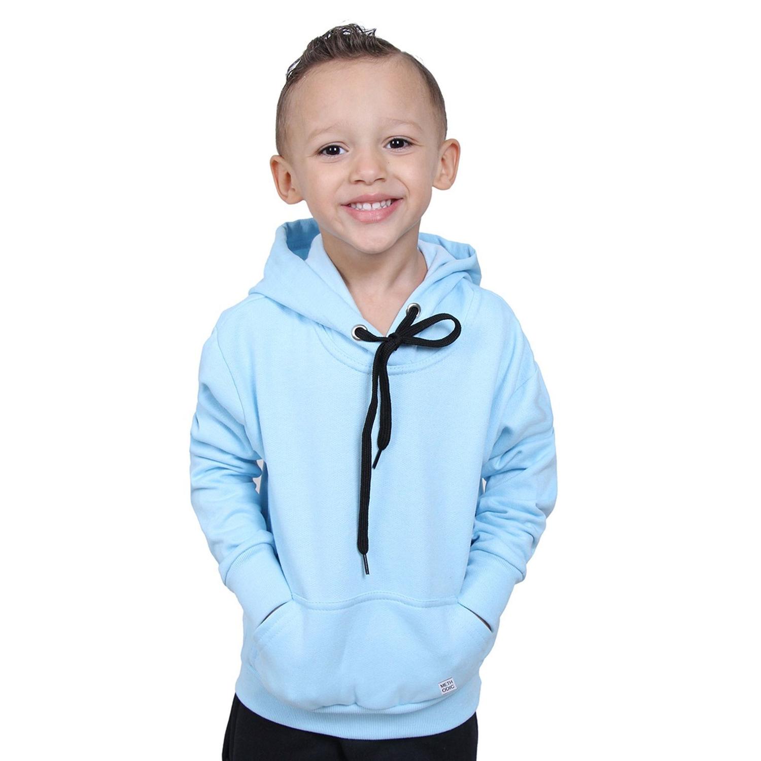 blue moletom com capuz baby