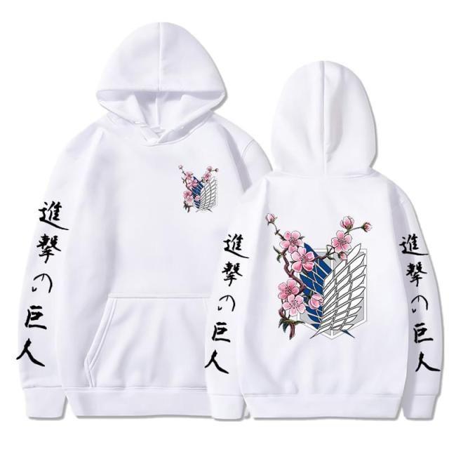shingeki no kyojin moletom com capuz