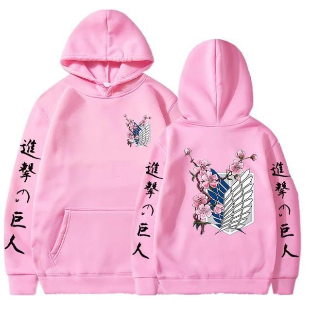 shingeki no kyojin moletom com capuz
