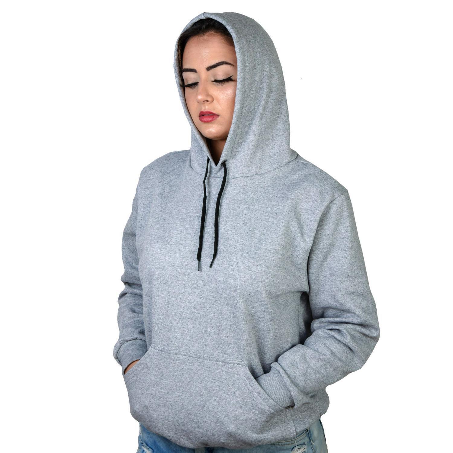 blue fuzzy moletom com capuz