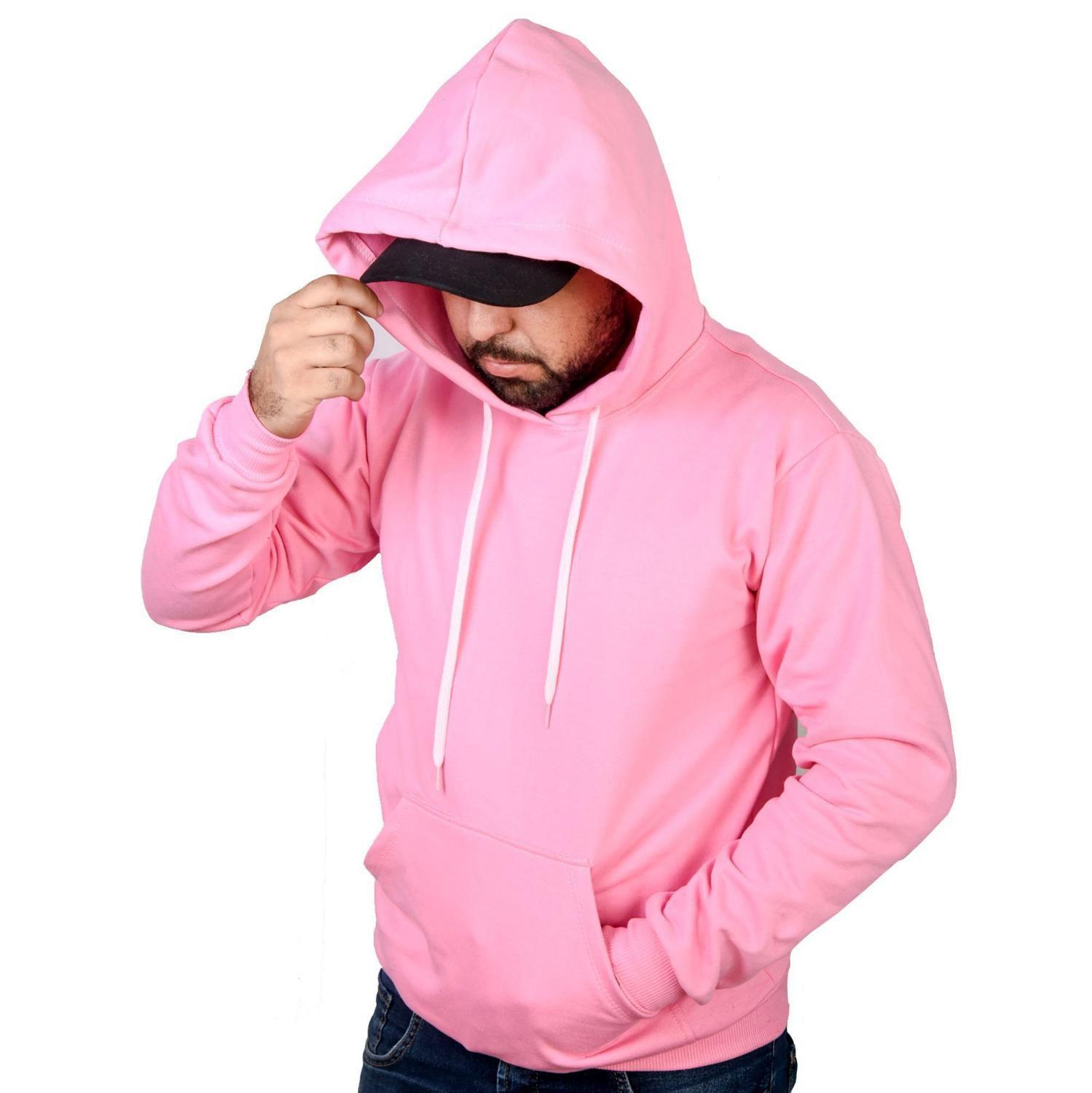 men's bright colored moletom com capuzs