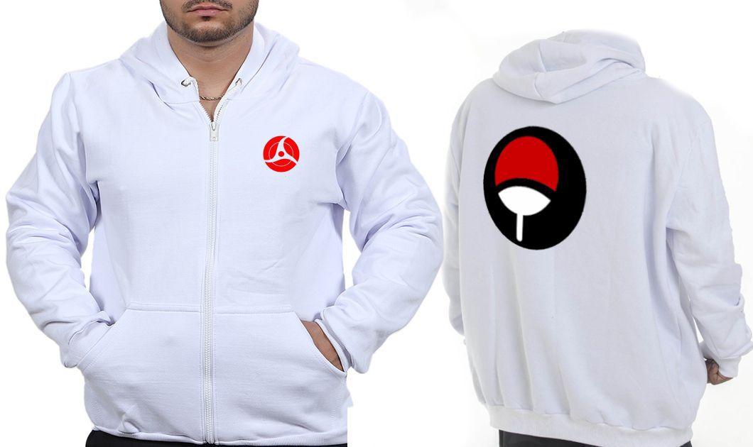 uchiha clan symbol moletom com capuz