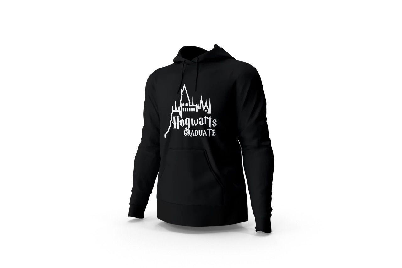 harry potter in a black moletom com capuz