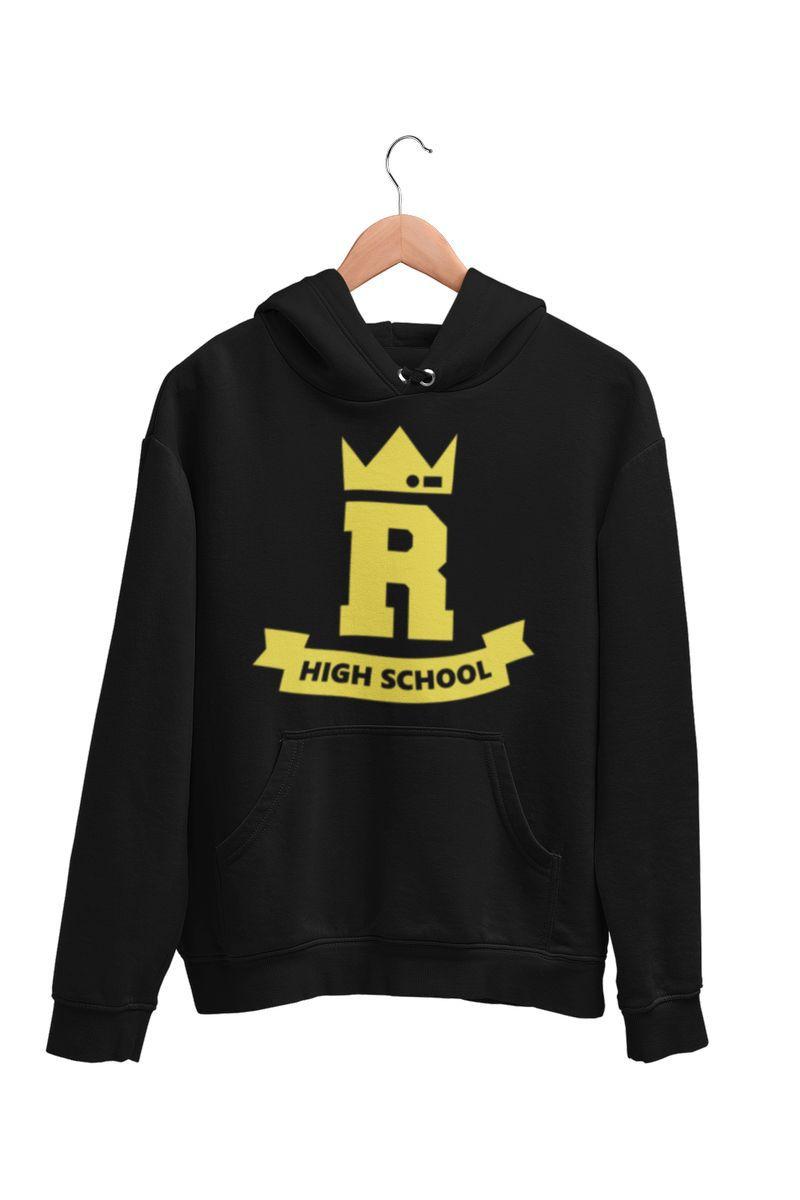 Blusa Moletom Casaco Riverdale Unissex Cinza e Preto - Mikonos - Moletom / Blusão Feminino - Magazine Luiza