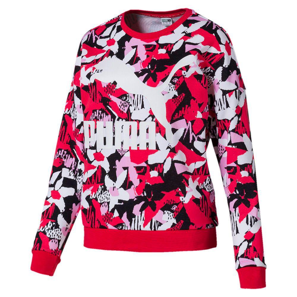 blusa moletom feminina puma