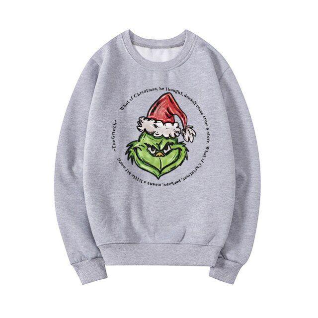 grinch christmas moletom com capuz