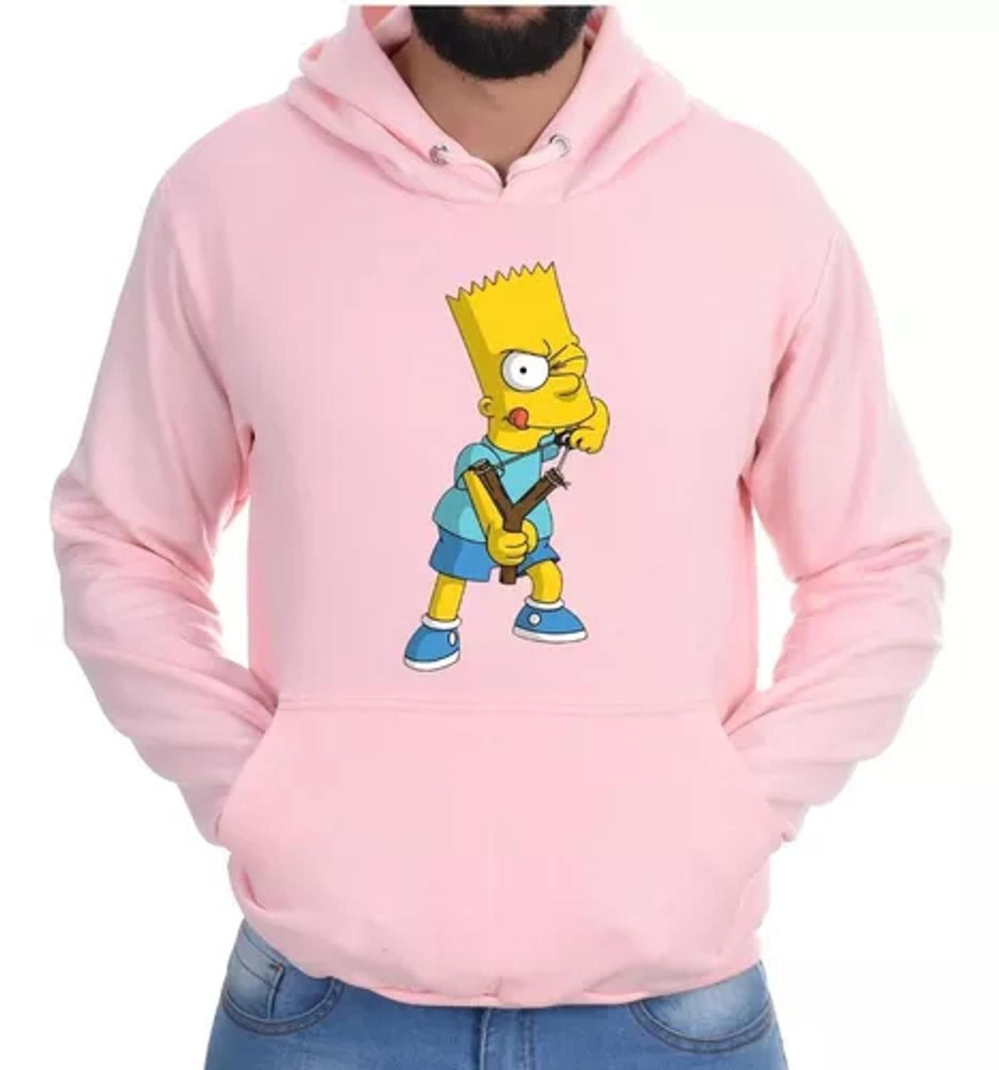 Moletom Masculina Moletom Simpsons Moletom Simpsons Tamanho