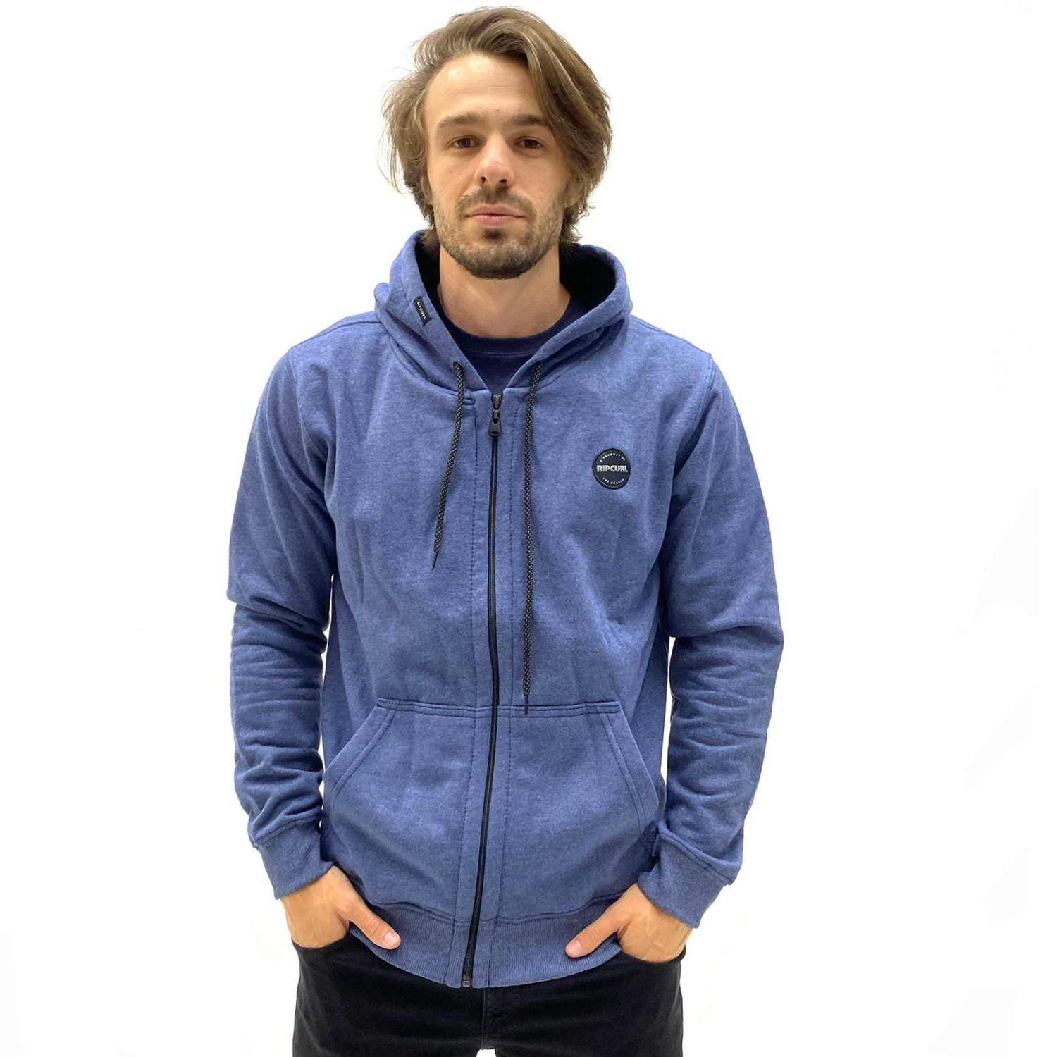 big grey zip up moletom com capuz