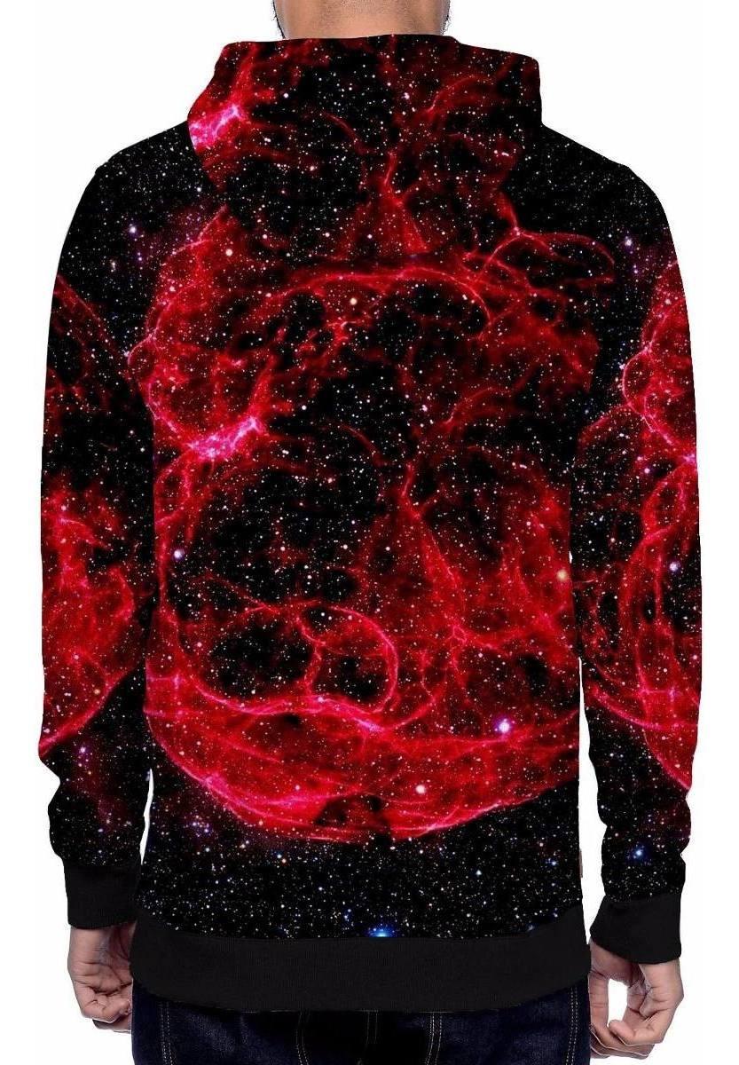 blusa de frio moletom galaxia de marca