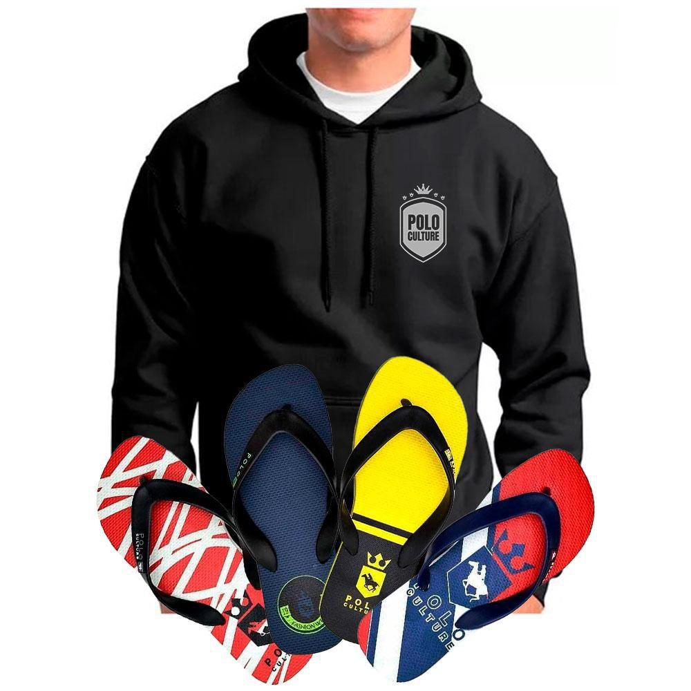 polo flag moletom com capuz