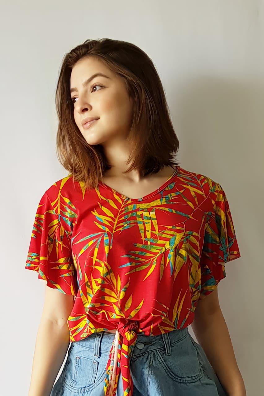 amarrar blusa grande