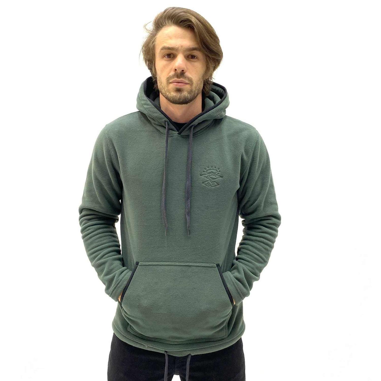 marmot fleece moletom com capuz