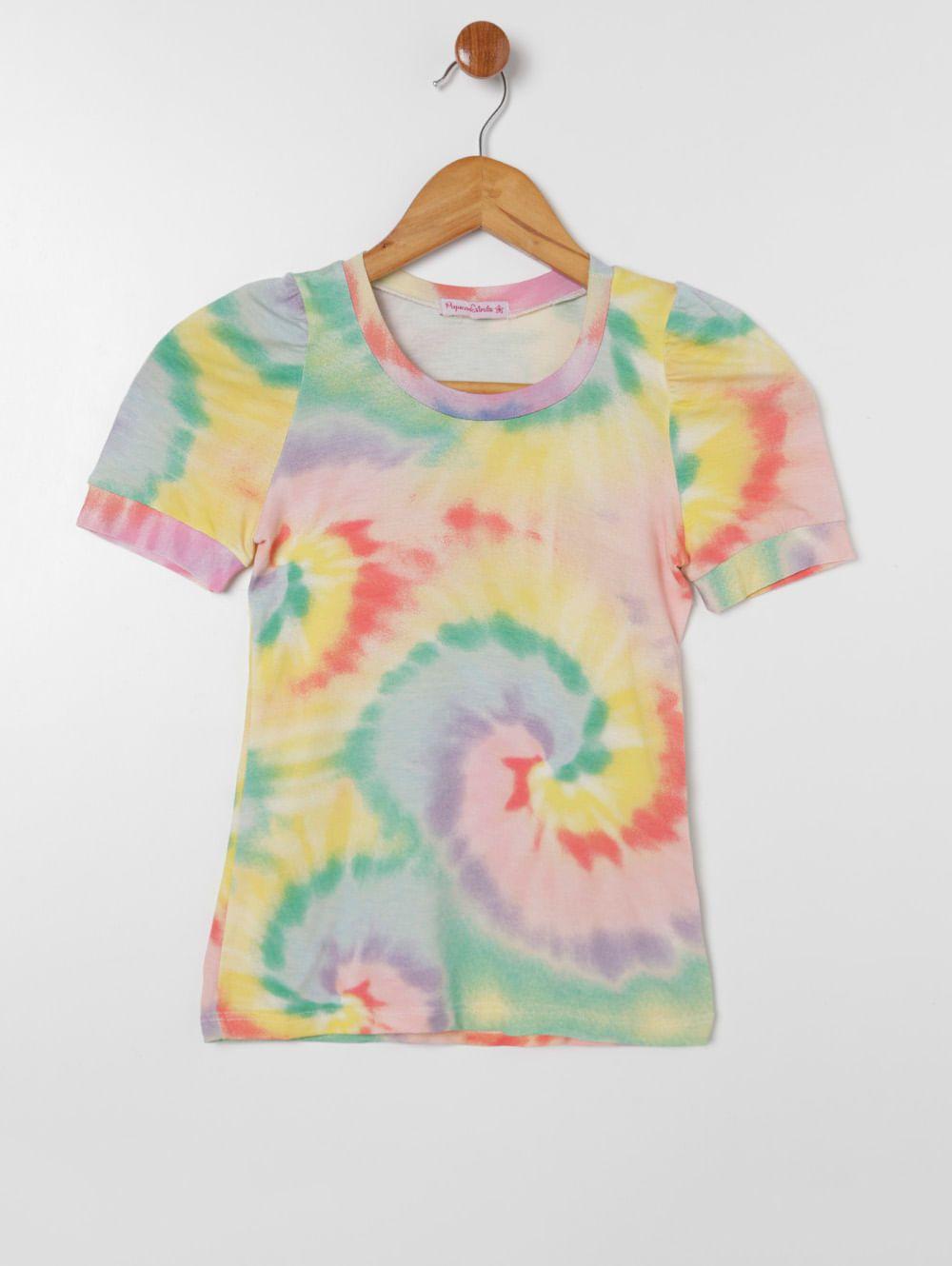 blusa tie dye pastel