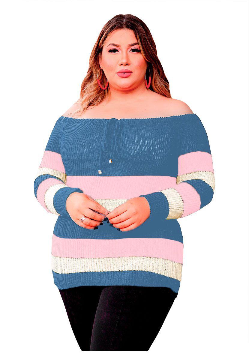 tricot atacado plus size