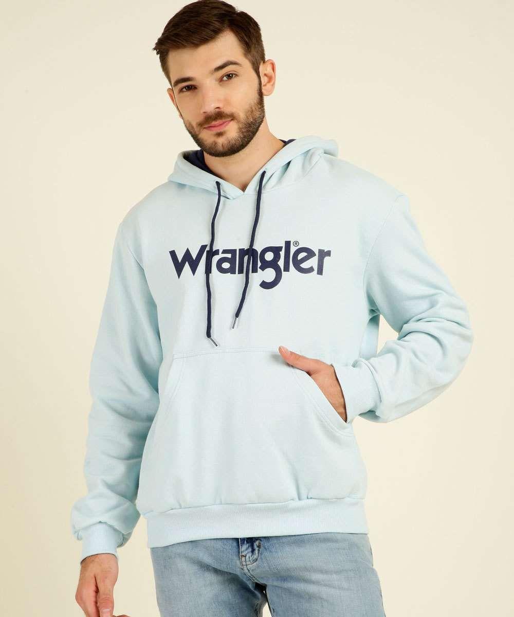 wrangler moletom com capuzs