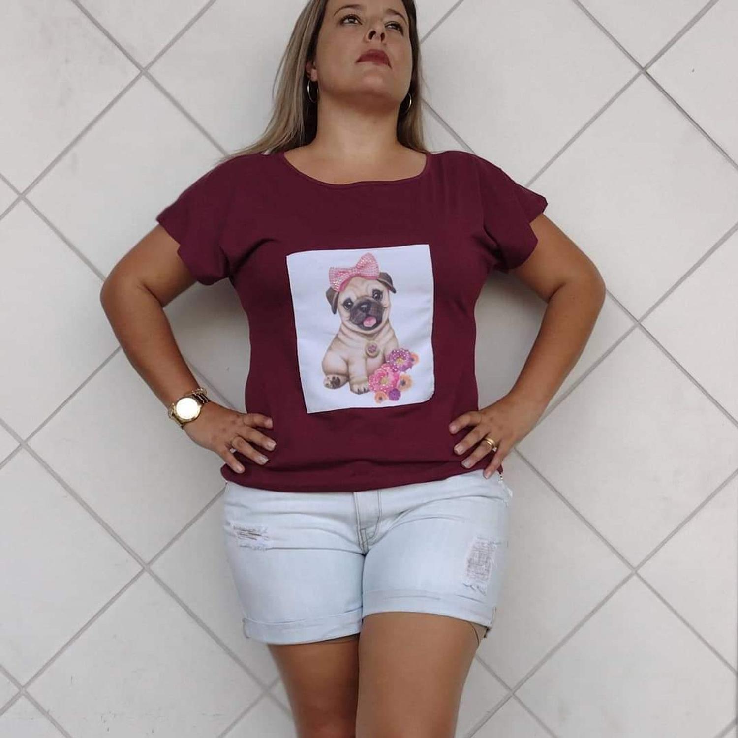 blusinha nó