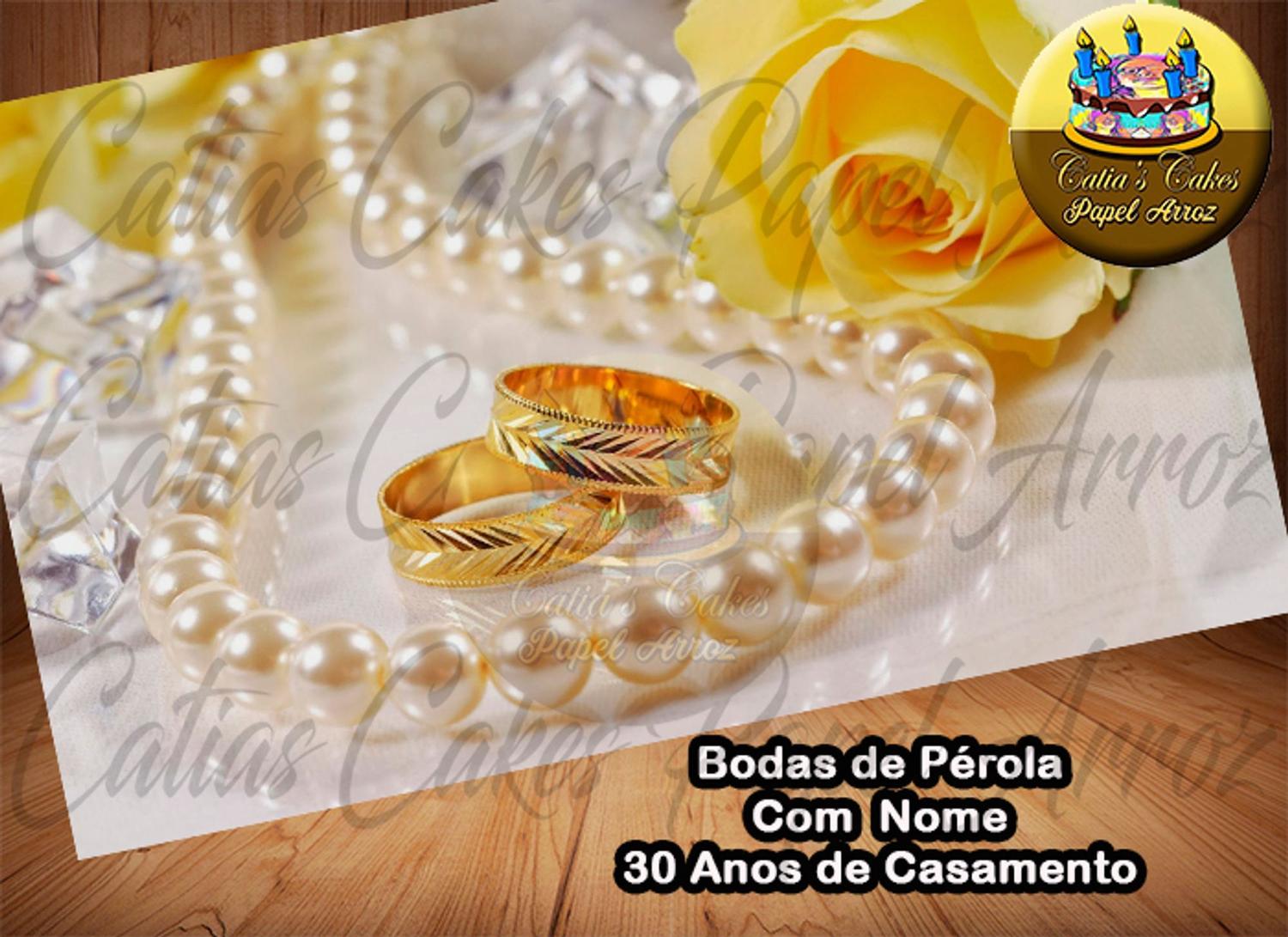Bodas De Perola 30 Anos De Casamento Papel De Arroz P Bolo Tamanho A4 20x30cm Mod 01 Papel Arroz Com Br Papel De Arroz Magazine Luiza