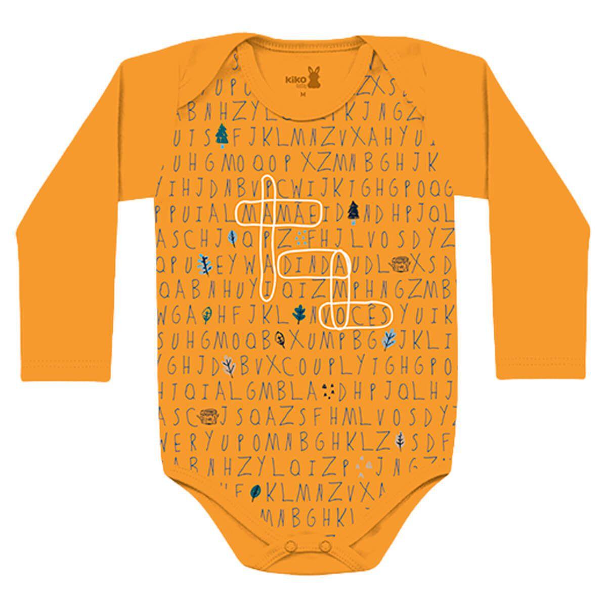 Body Bebe Manga Longa Caca Palavra Amarelo Mostarda Kiko Baby Moda Infantil Magazine Luiza Body Bebe Manga Longa Caca Palavra Amarelo Mostarda Kiko Baby Moda Infantil Magazine Luiza