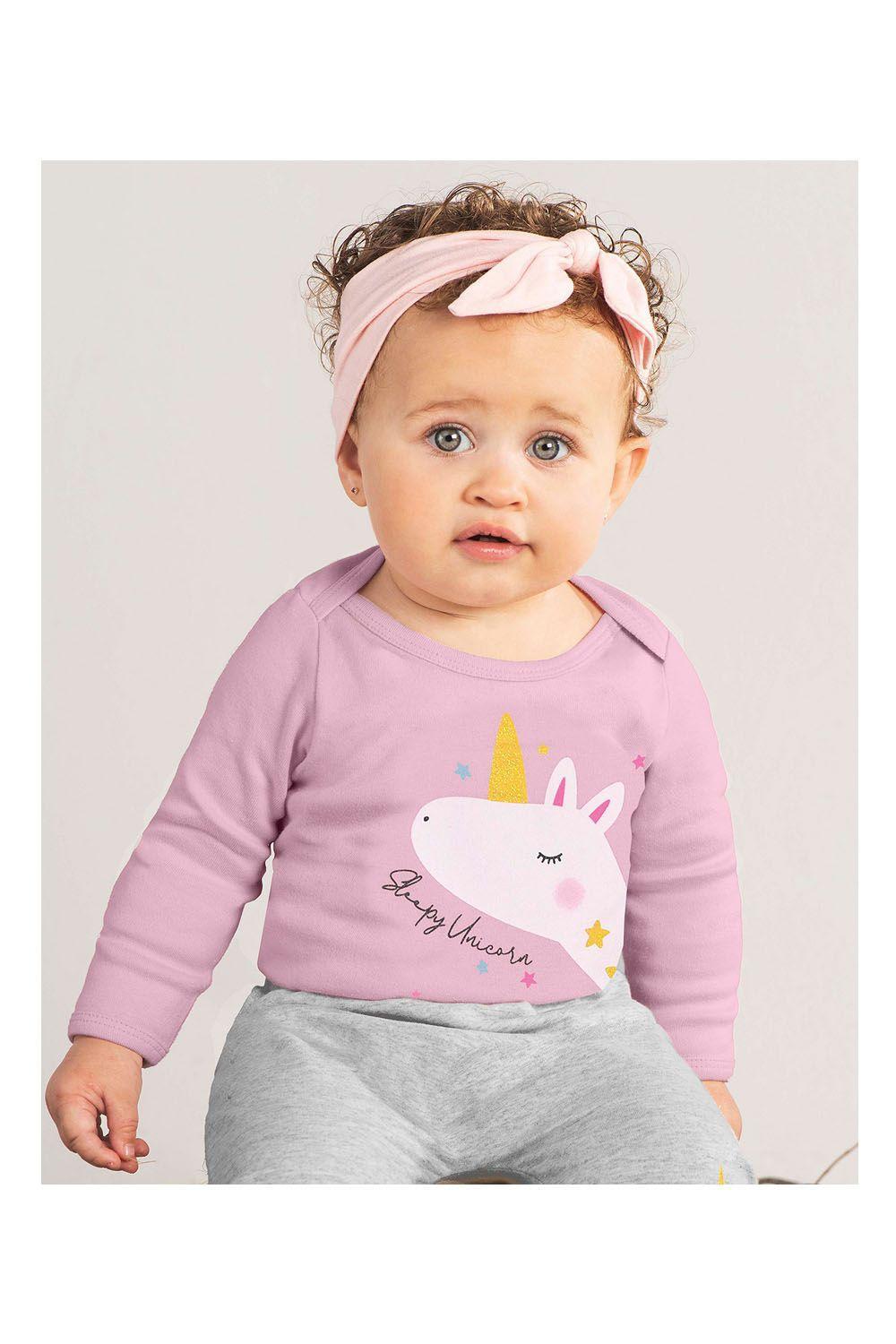 Body Bebe Recem Nascido Sleepy Unicorn Rovitex Body Para Bebes Magazine Luiza