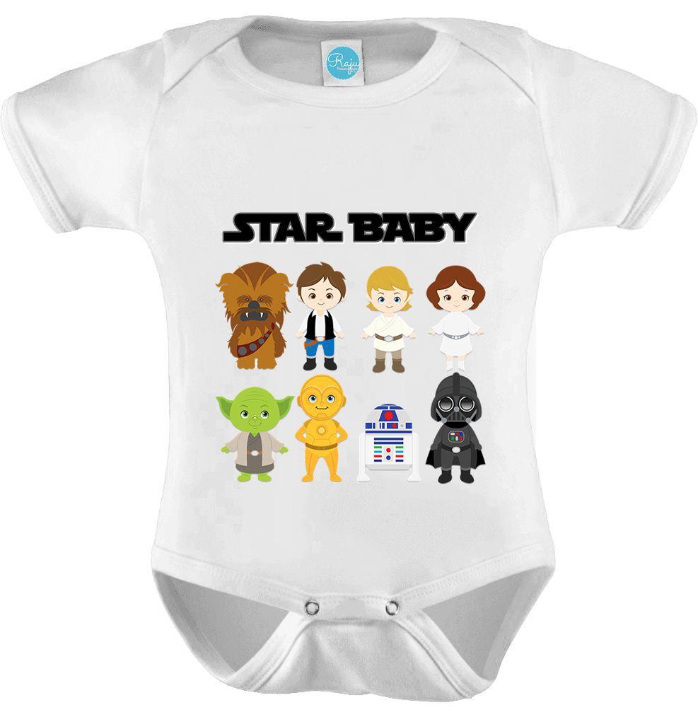 Body Bebe Star Baby Geek Personagens Star Wars Raju Moda Infantil Magazine Luiza