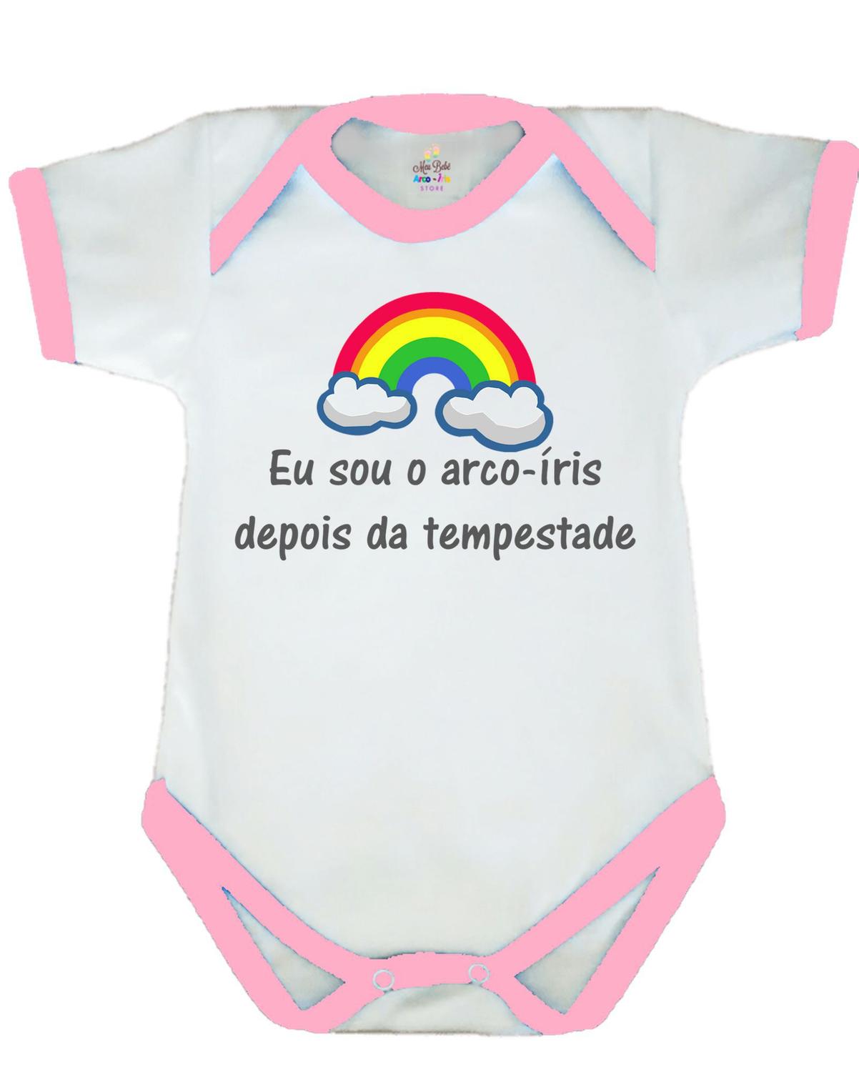 Body Eu Sou O Arco Iris 003 Meu Bebe Arco Isris Store Moda Infantil Magazine Luiza