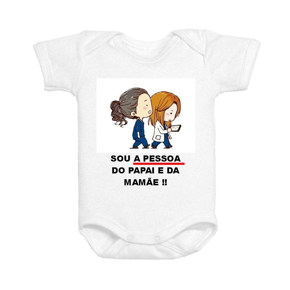 Body Infantil Sou A Pessoa Do Papai E Da Mamae Caneca Com Estampa Body Para Bebes Magazine Luiza