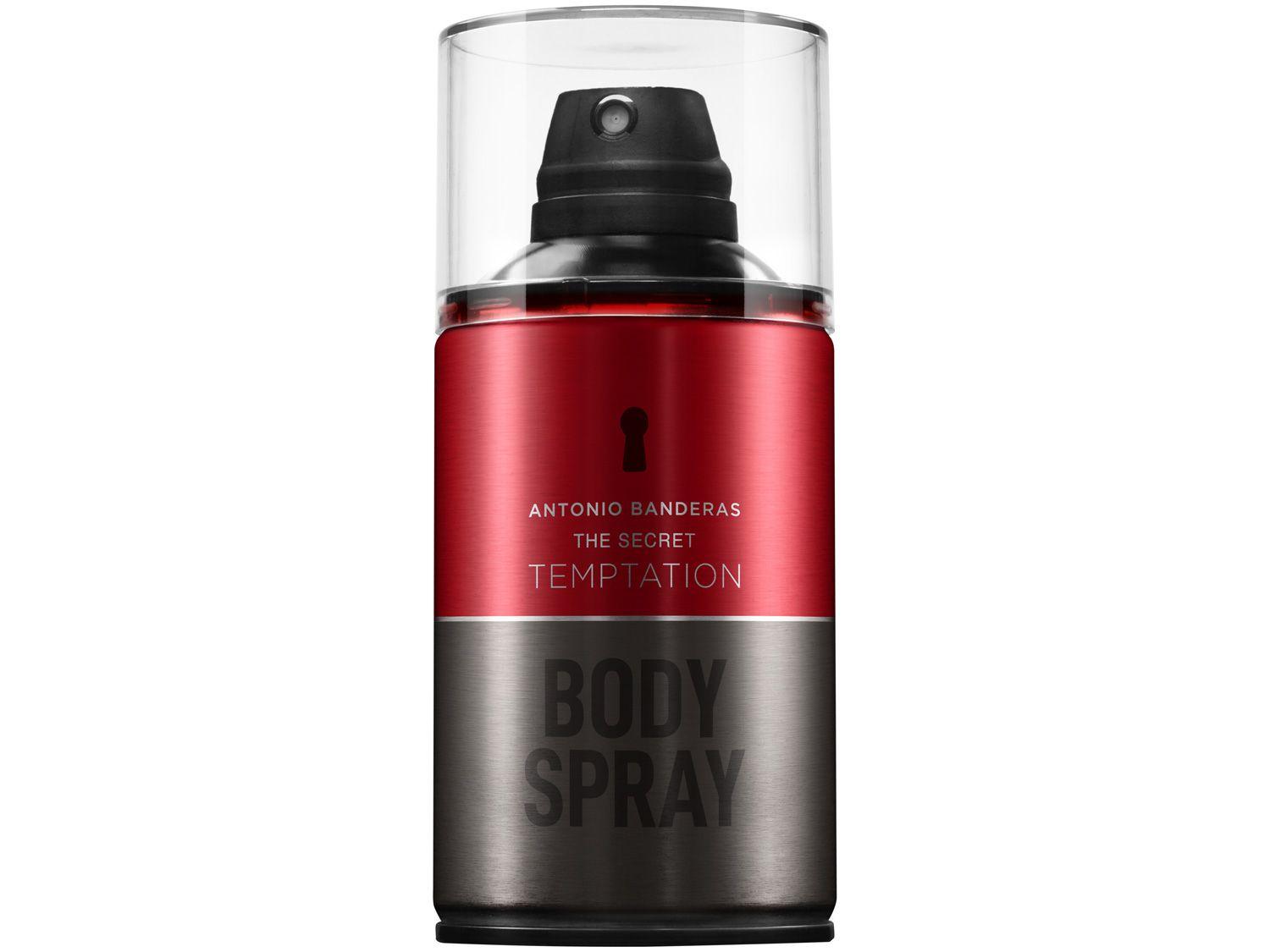 Body Spray Antonio Banderas The Secret Temptation - Masculino 250ml