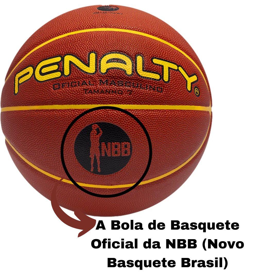 Bola Basquete Basquetebol Oficial Penalty Crossover 7.8 - 1 Fit