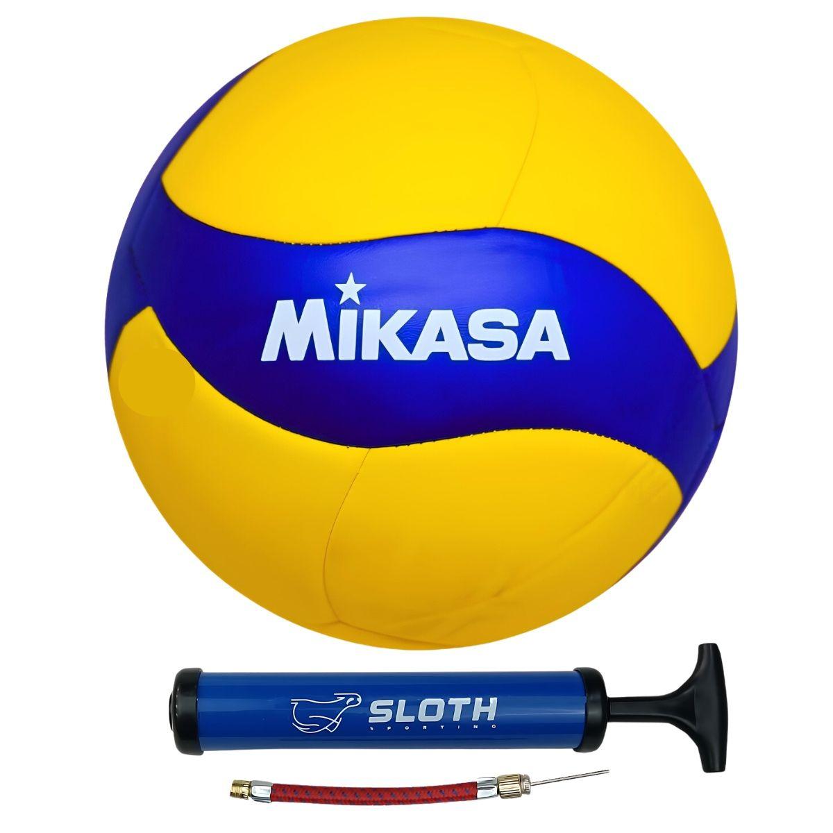 Ballon Mikasa Soft Touch Volley Taille 5 – Intérieur/extérieur Bleu Jaune Vert Neuf