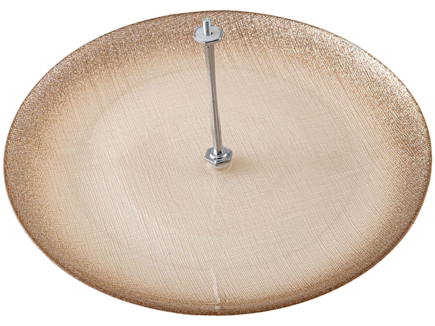 Boleira de Vidro Nell Gold 29cm