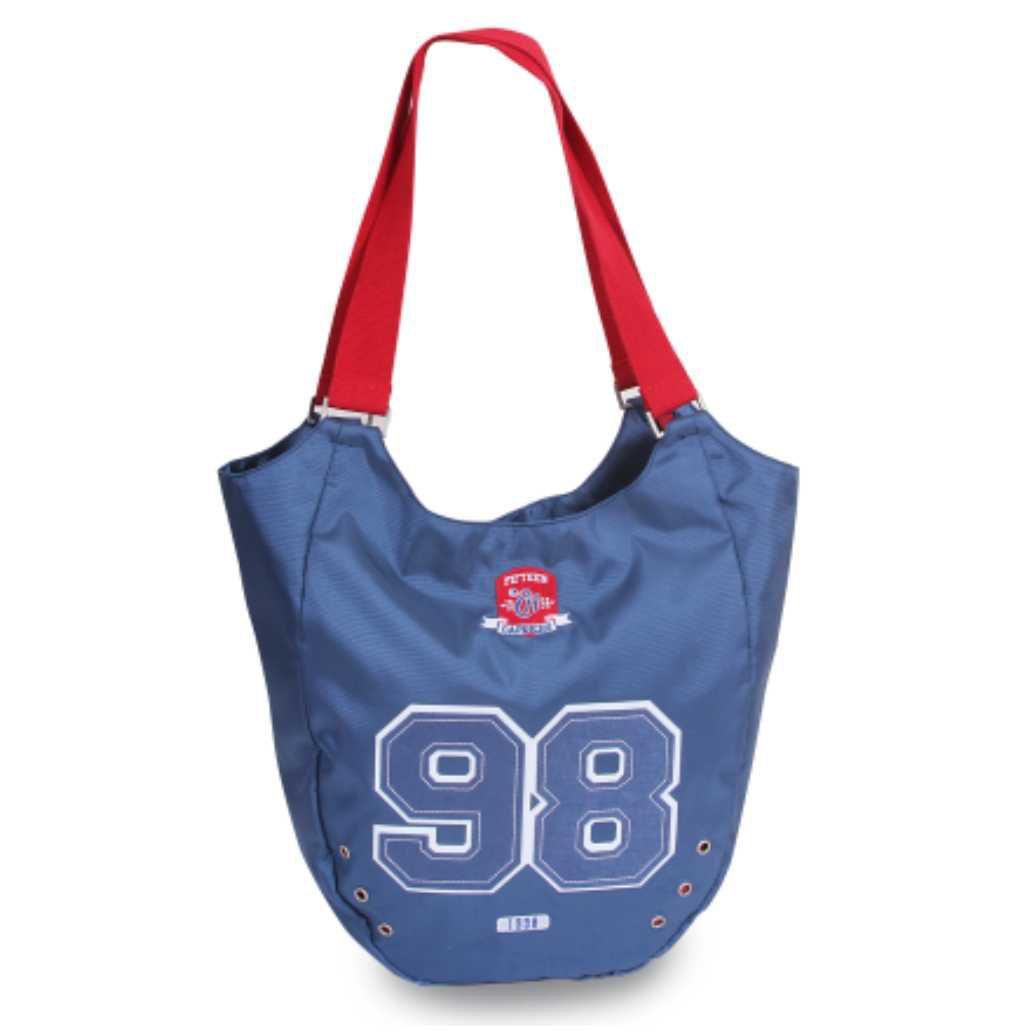 red blue bolsa