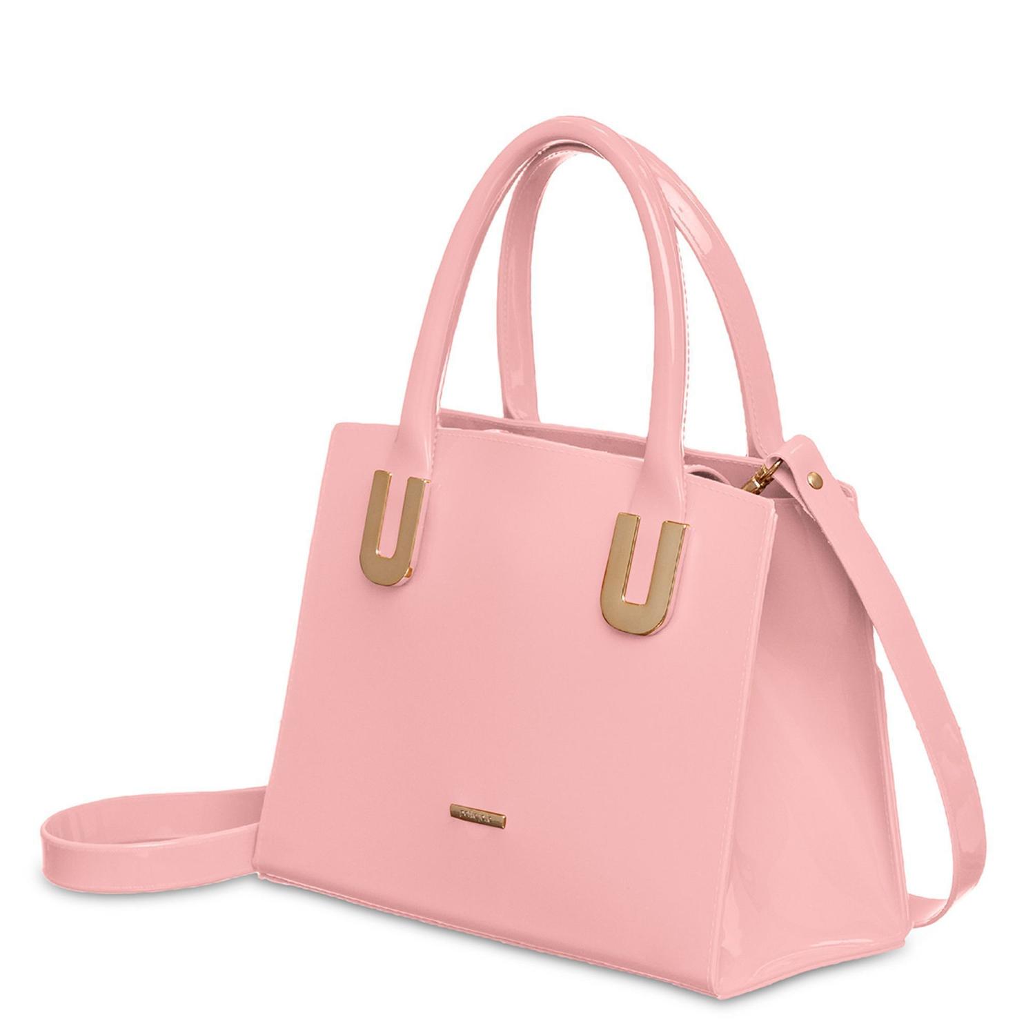 fuchsia pink handbolsa