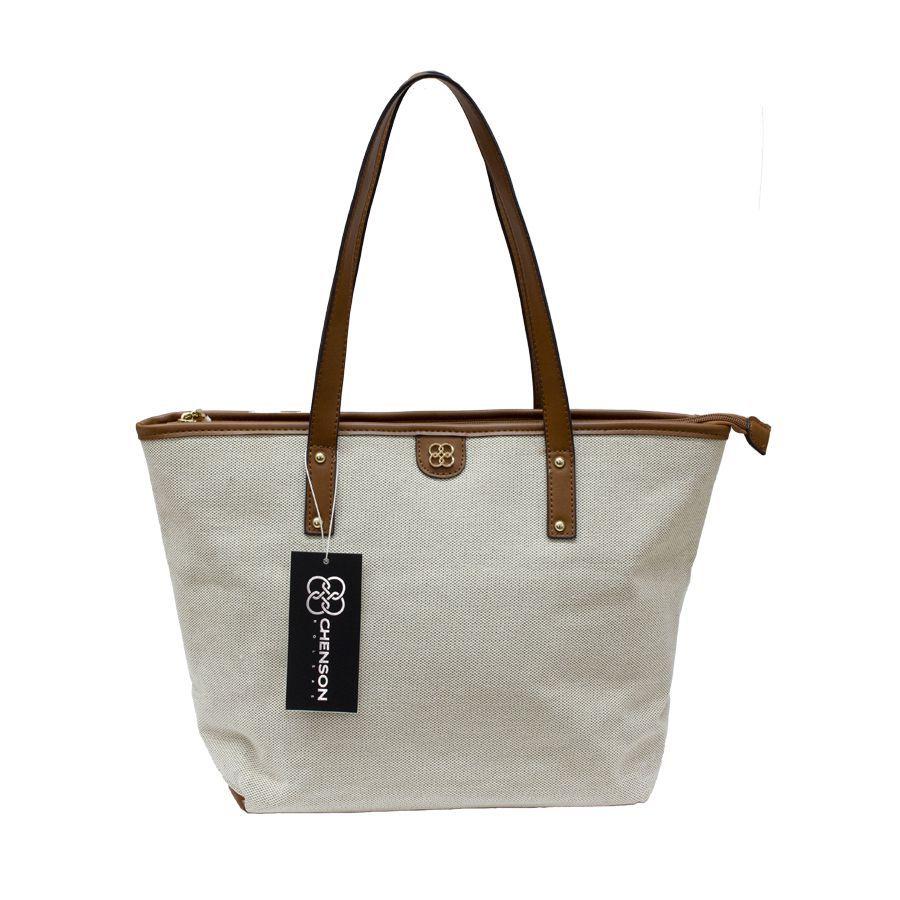 tan woven bolsa