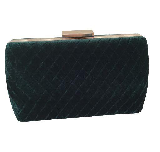navy satin clutch bolsa