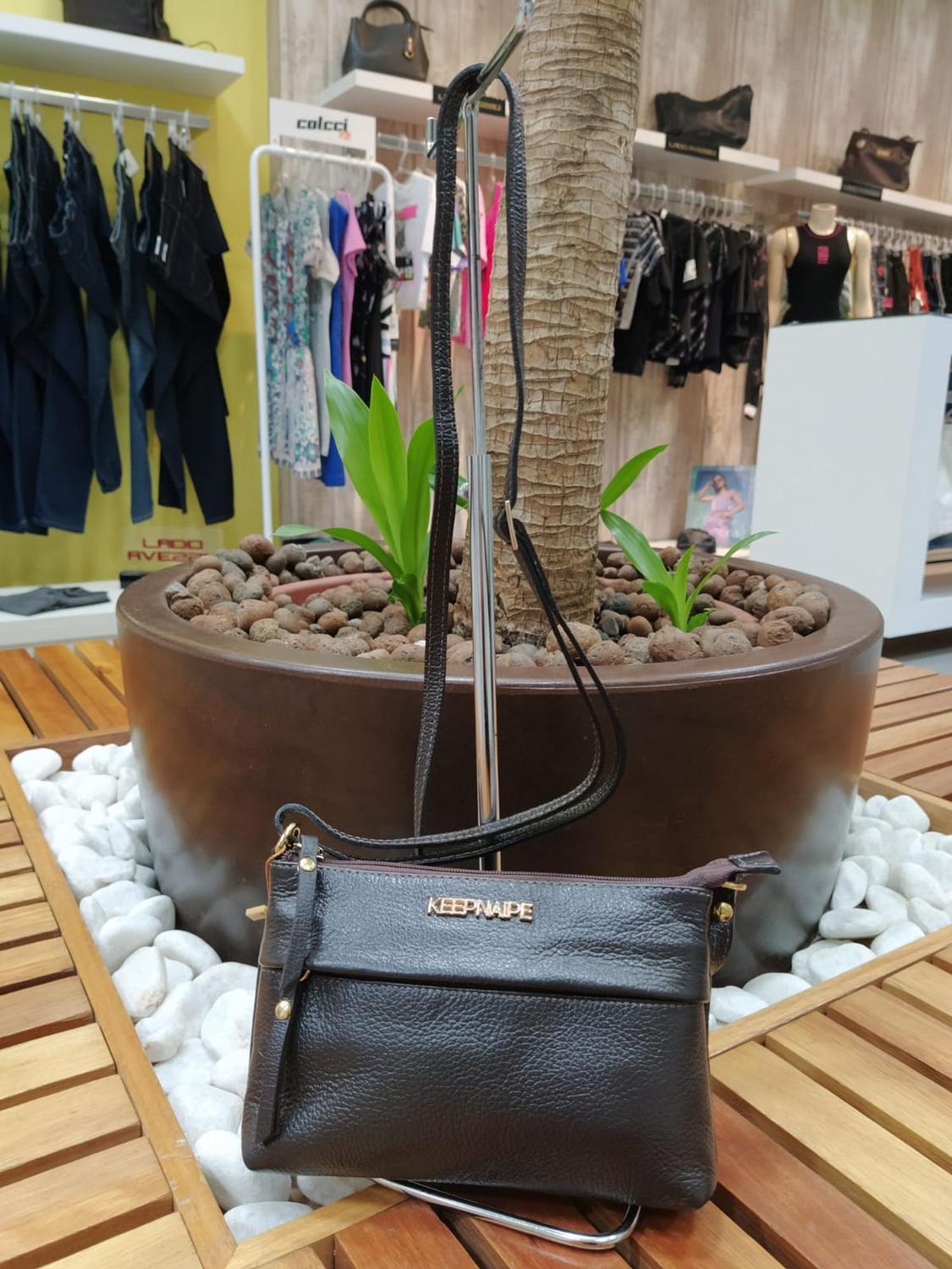 Bolsa de couro Keep Naipe - Bolsas - Magazine Luiza