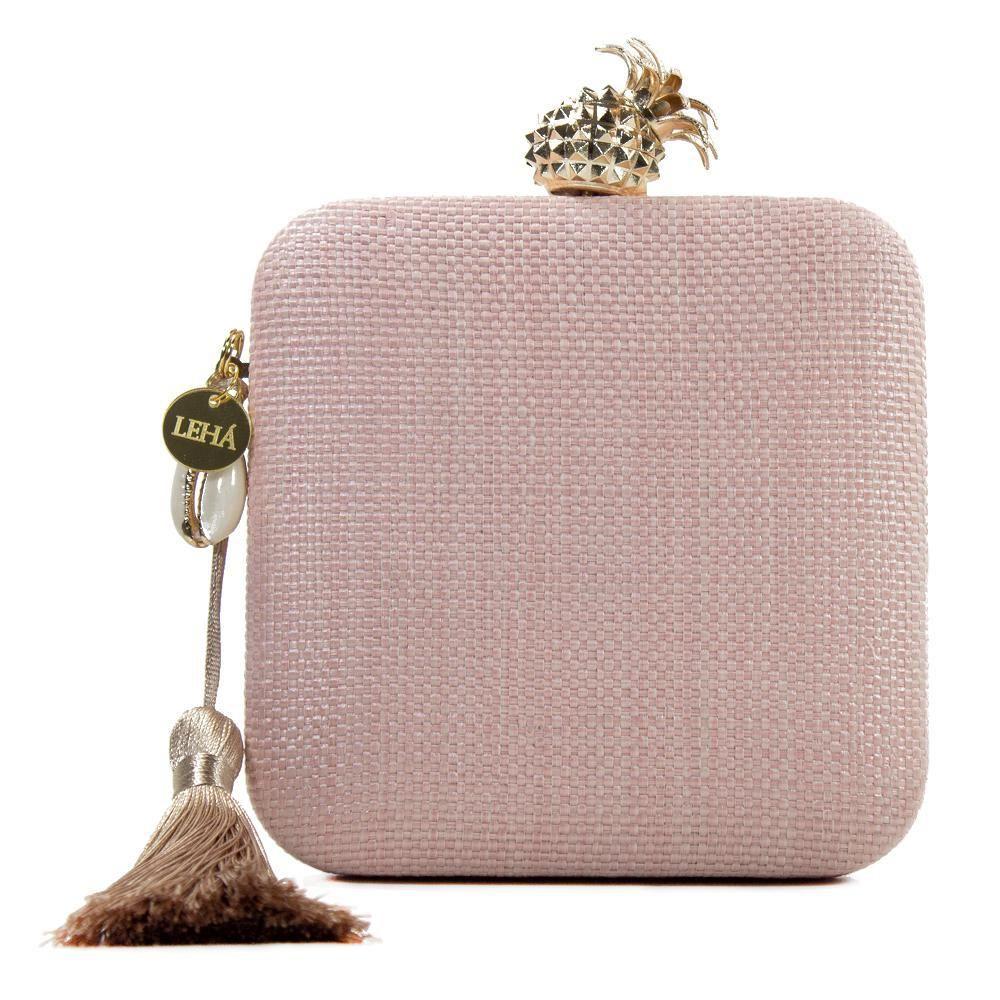 Bolsa De Mão Clutch Festa Casamento Formatura Rosa Rosê Nude - Lehá Concept  - Bolsas - Magazine Luiza
