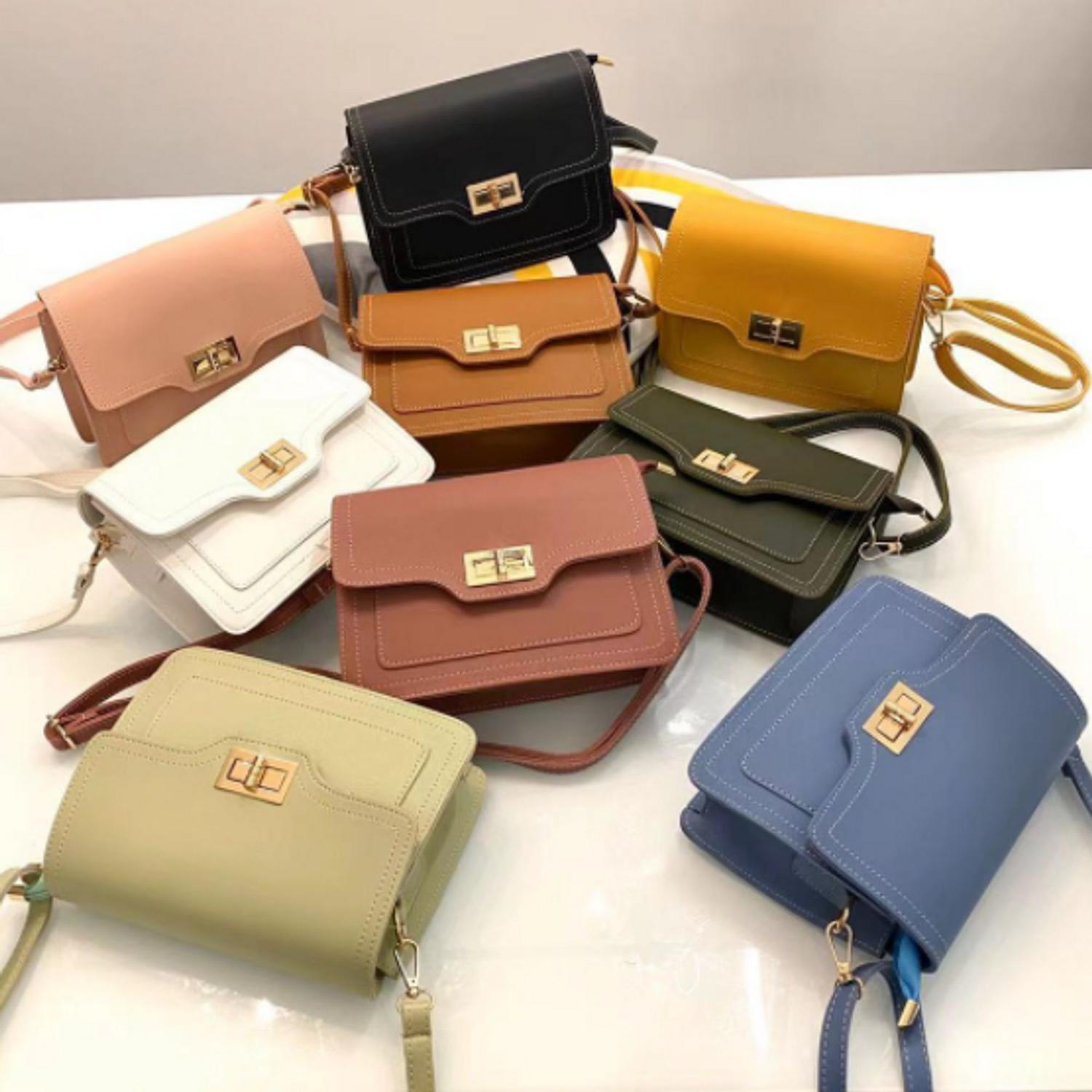 bolsa de ombro crossbody em couro premium
