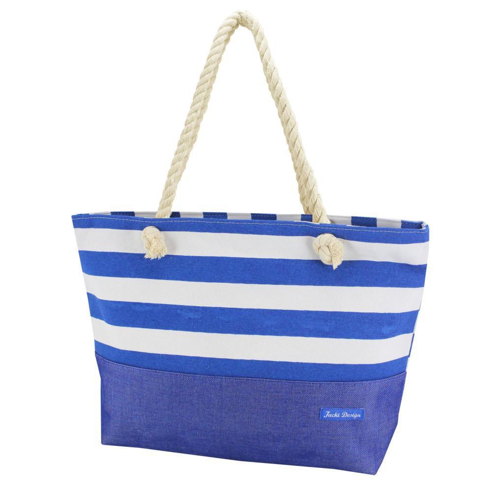 large beach bolsa with zipper and pockets